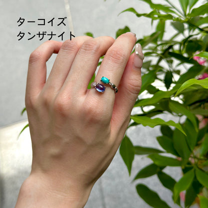 【poco】2stone ring
