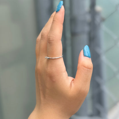 Silver925 plain ring 35