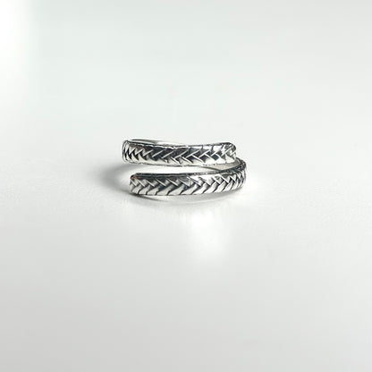 【poco】Silver925 plain ring 1