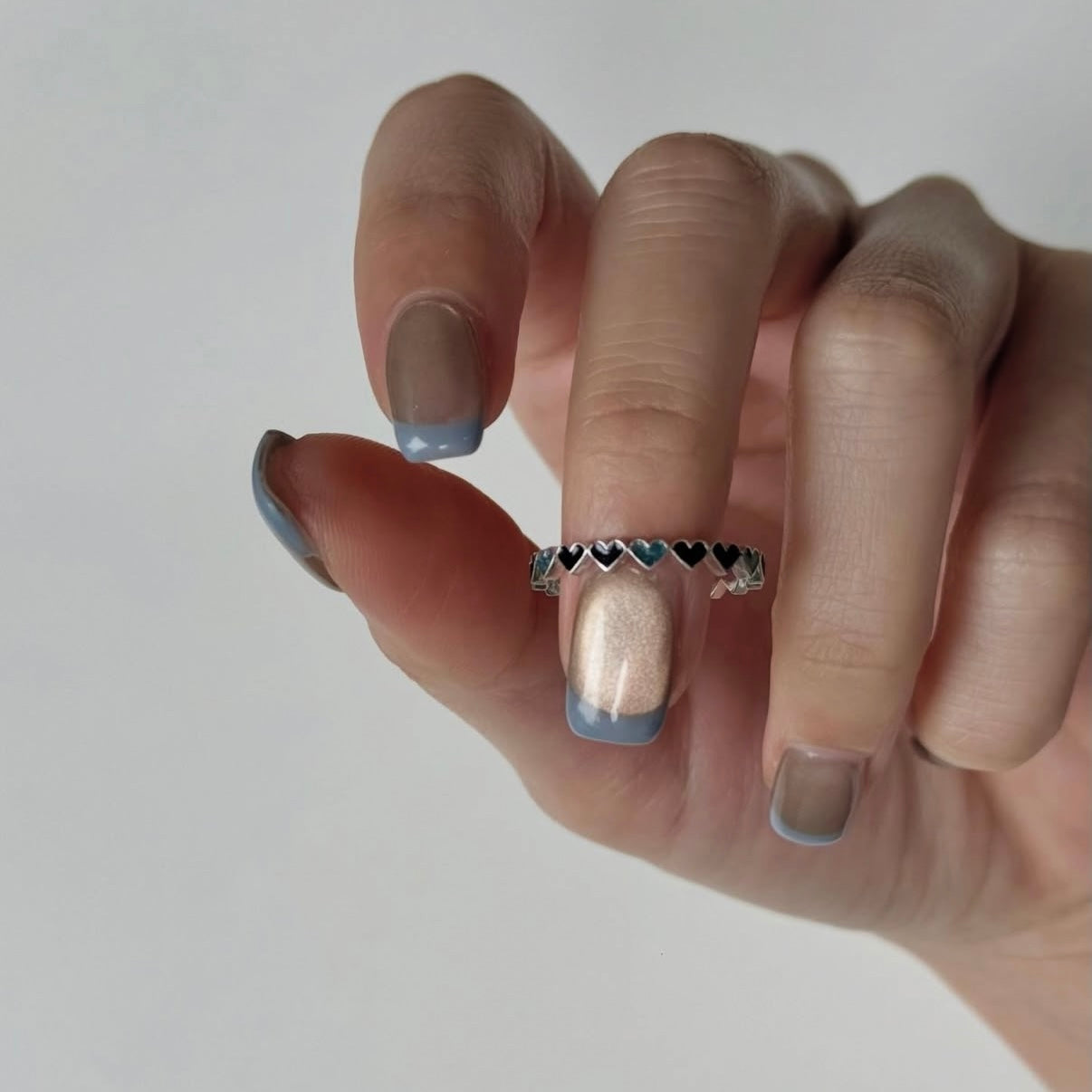 〈福岡限定〉Heart enamel ring
