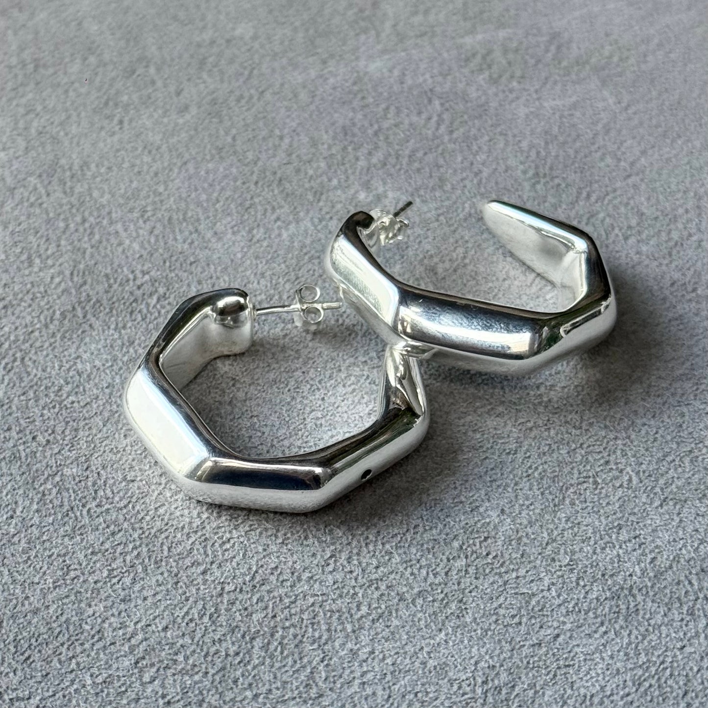 Silver925 hoop pierce 1