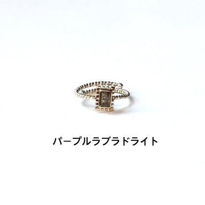 Silver925×Brass petit ring 6