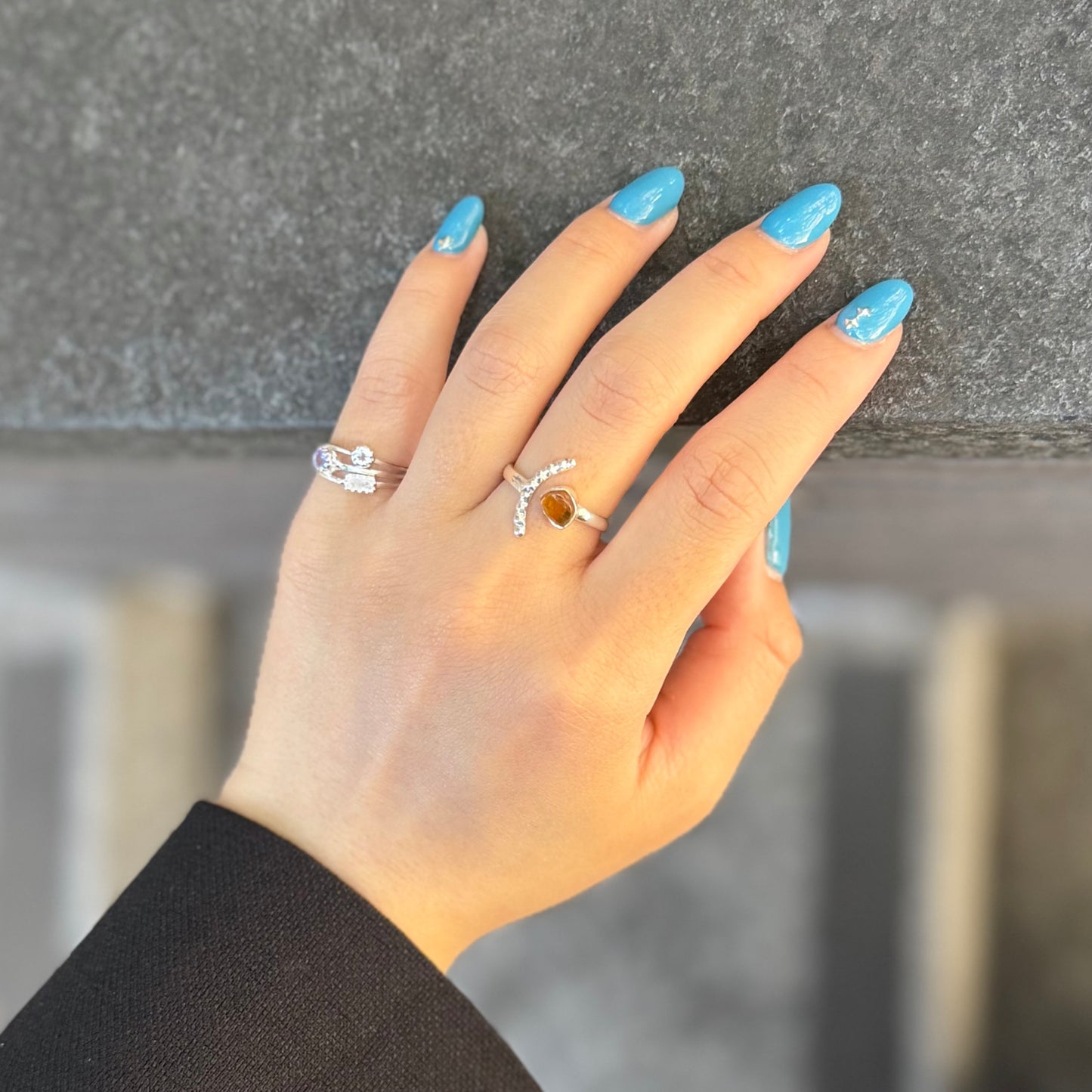 Silver925 design ring 123