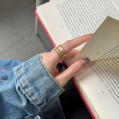 Brass plain ring 66
