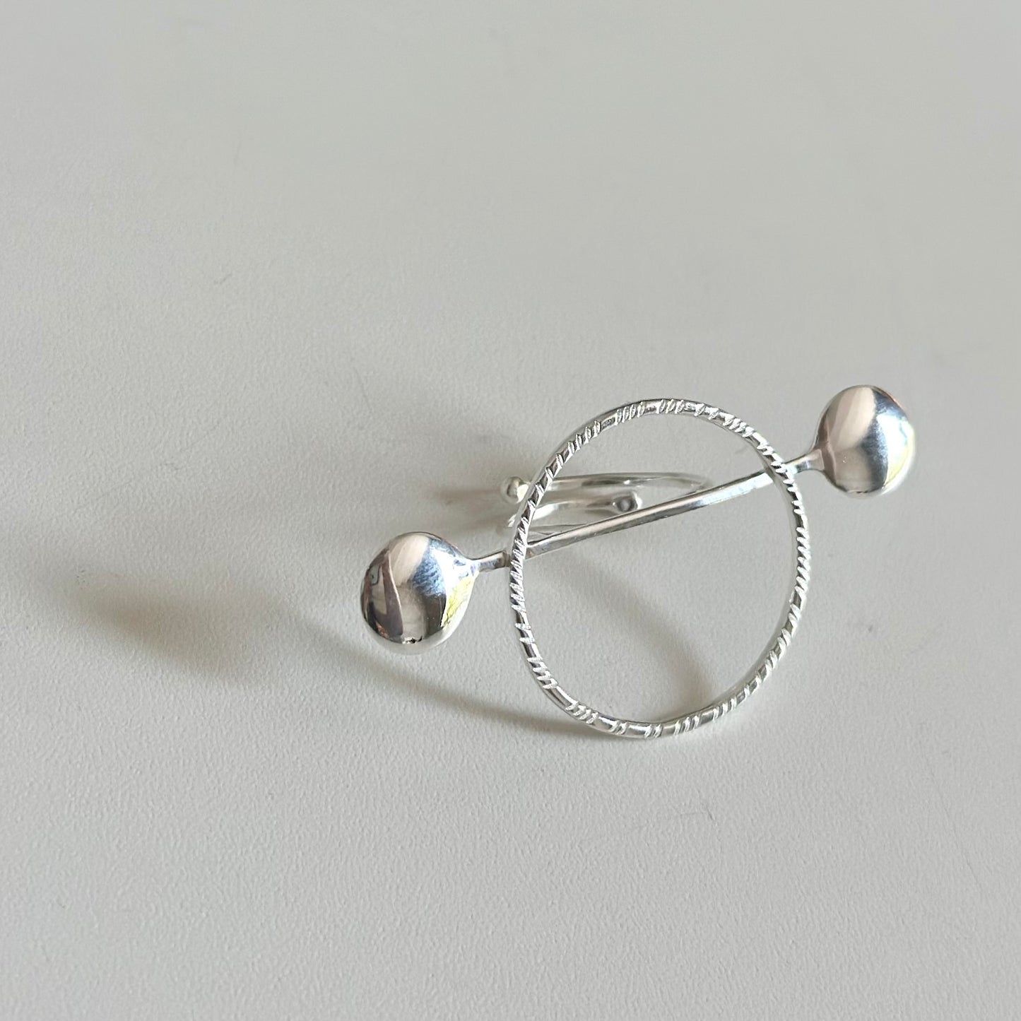 Silver925 plain ring 84
