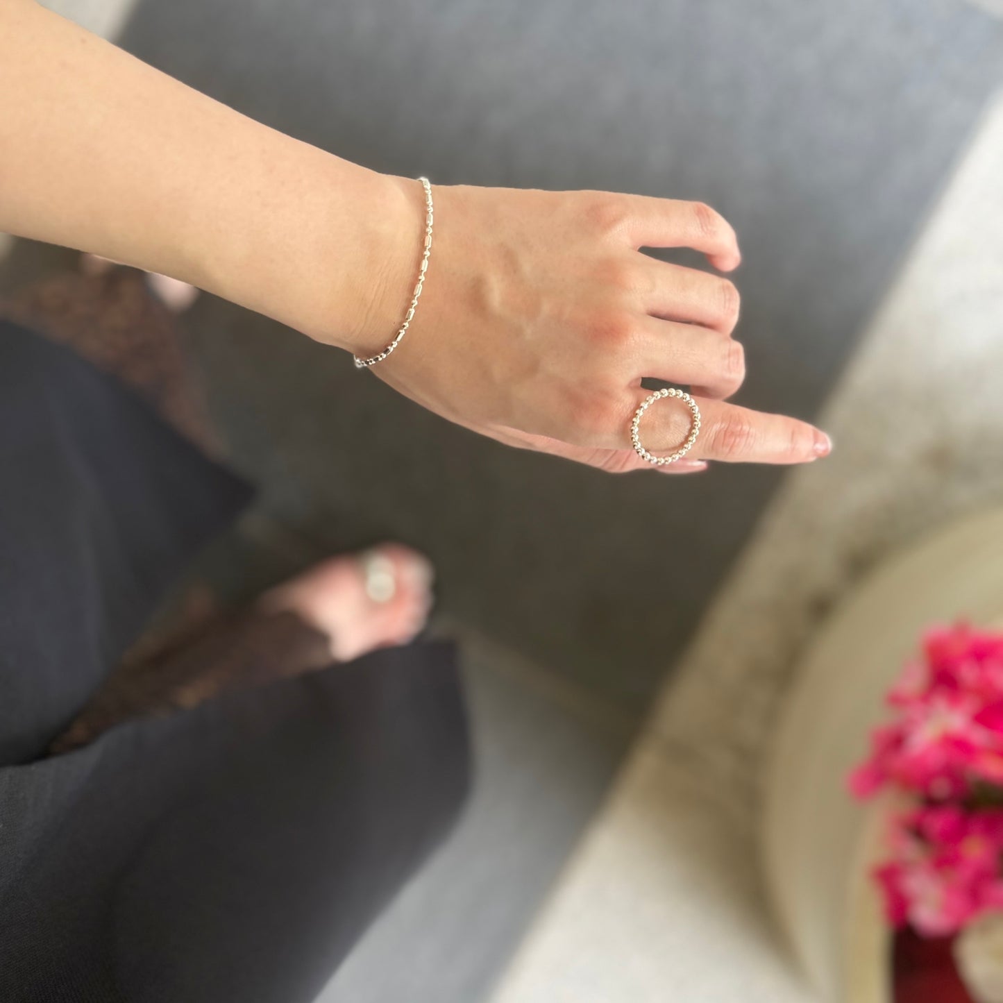 Silver925 chain bracelet
