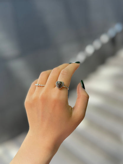 Heart ring 4