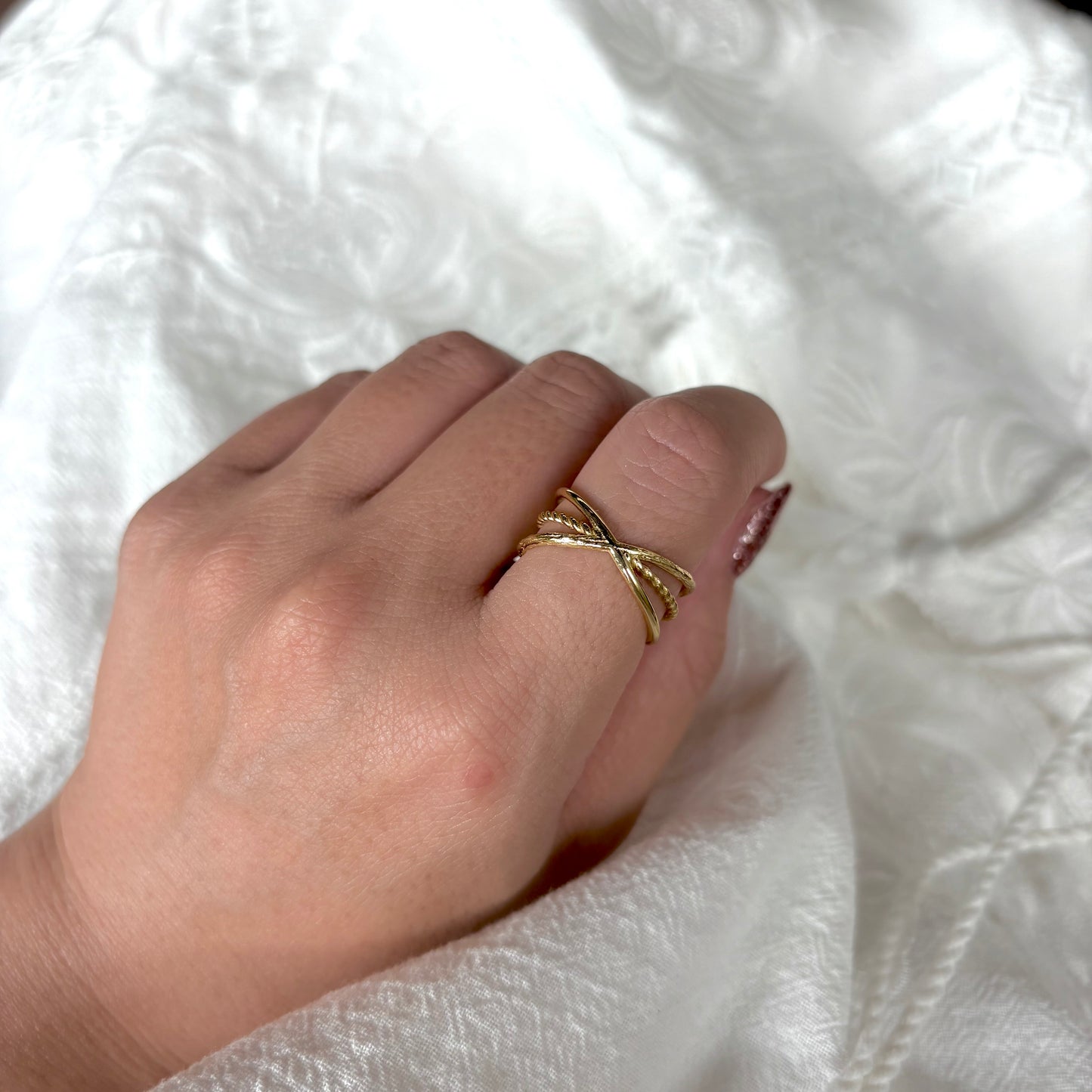Brass plain ring 20