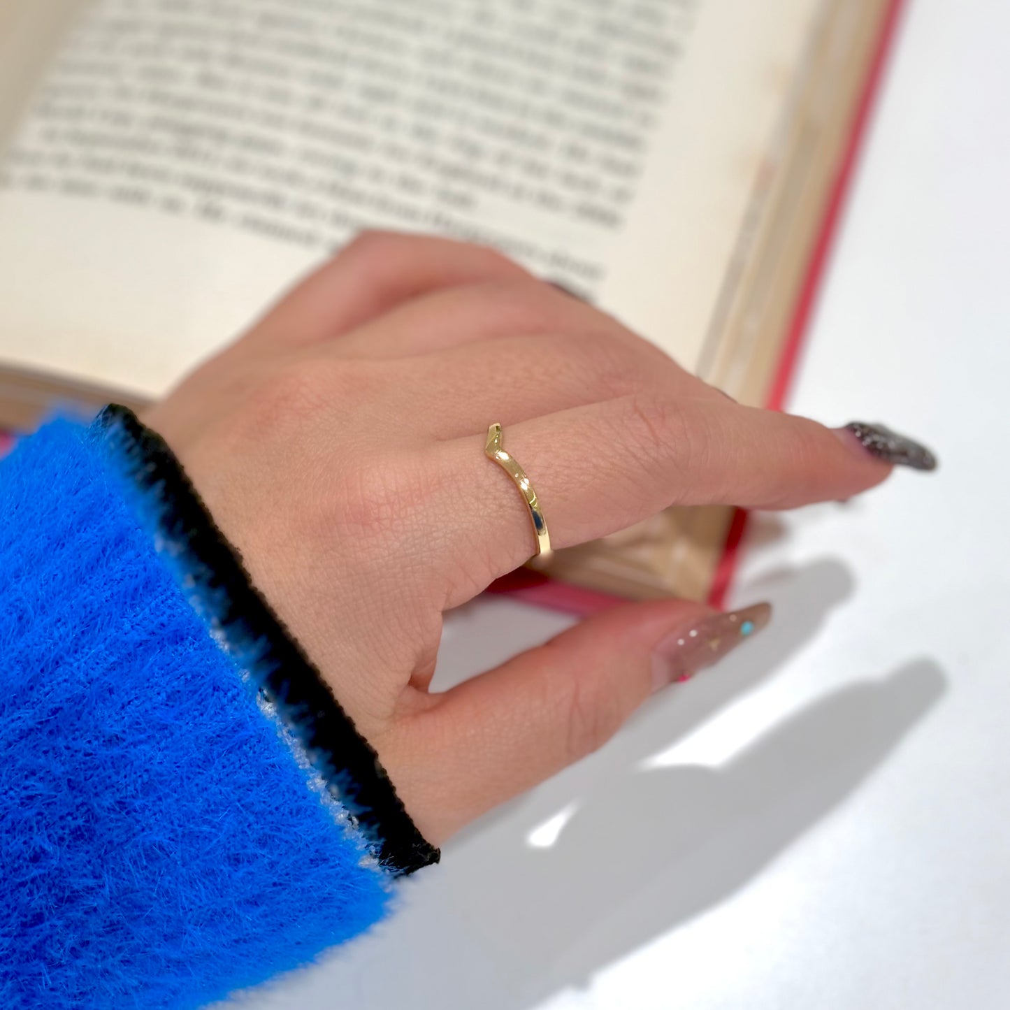 Brass plain ring 47