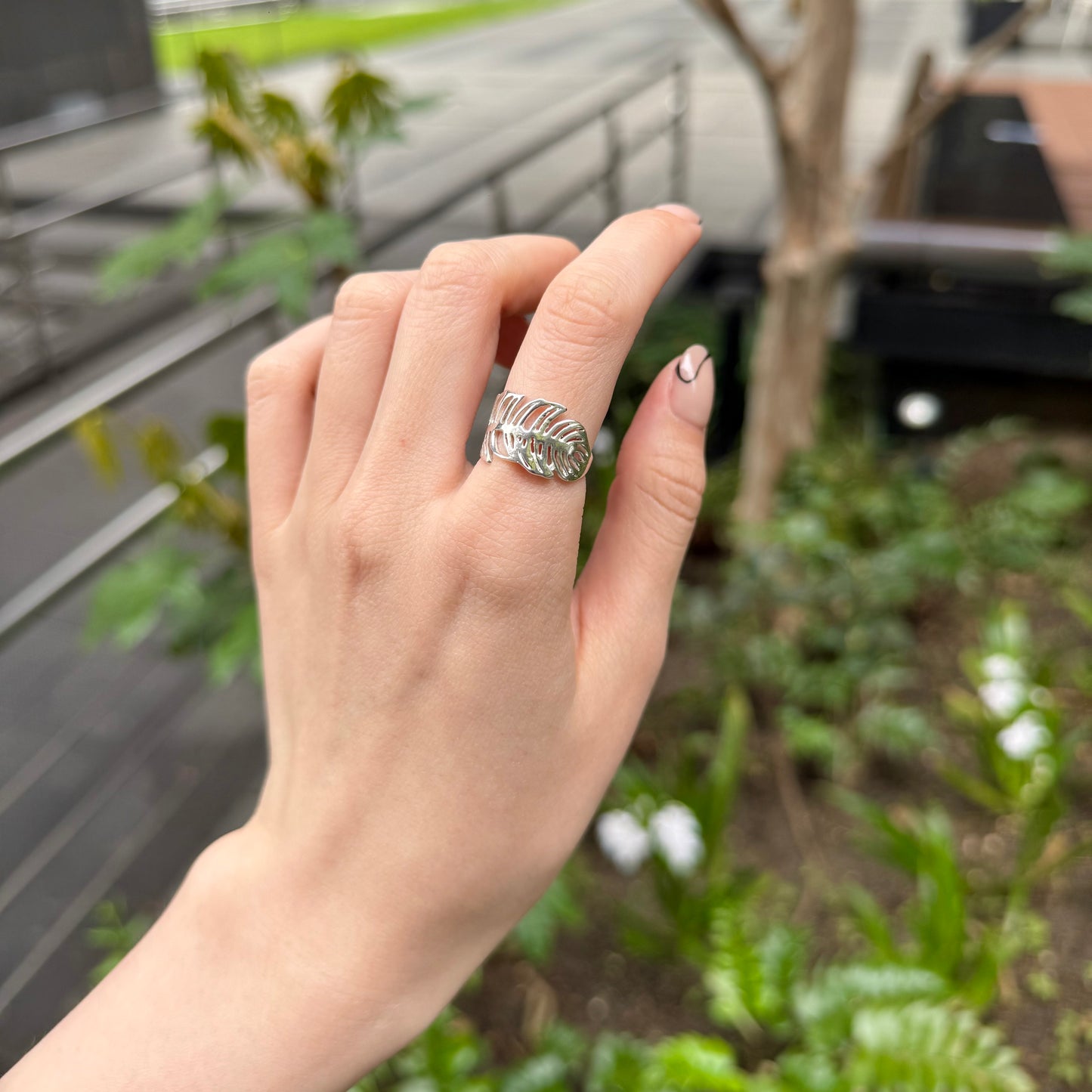 Silver925 plain ring 5
