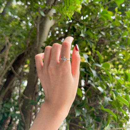 【Biju mam poco】Silver925×18k  plain ring