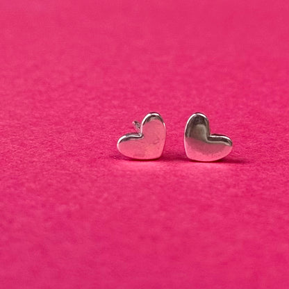 Silver925 plain pierce〈Heart〉