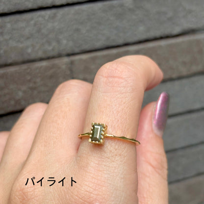 Brass petit ring 12
