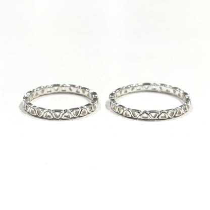 Silver925 plain ring 66