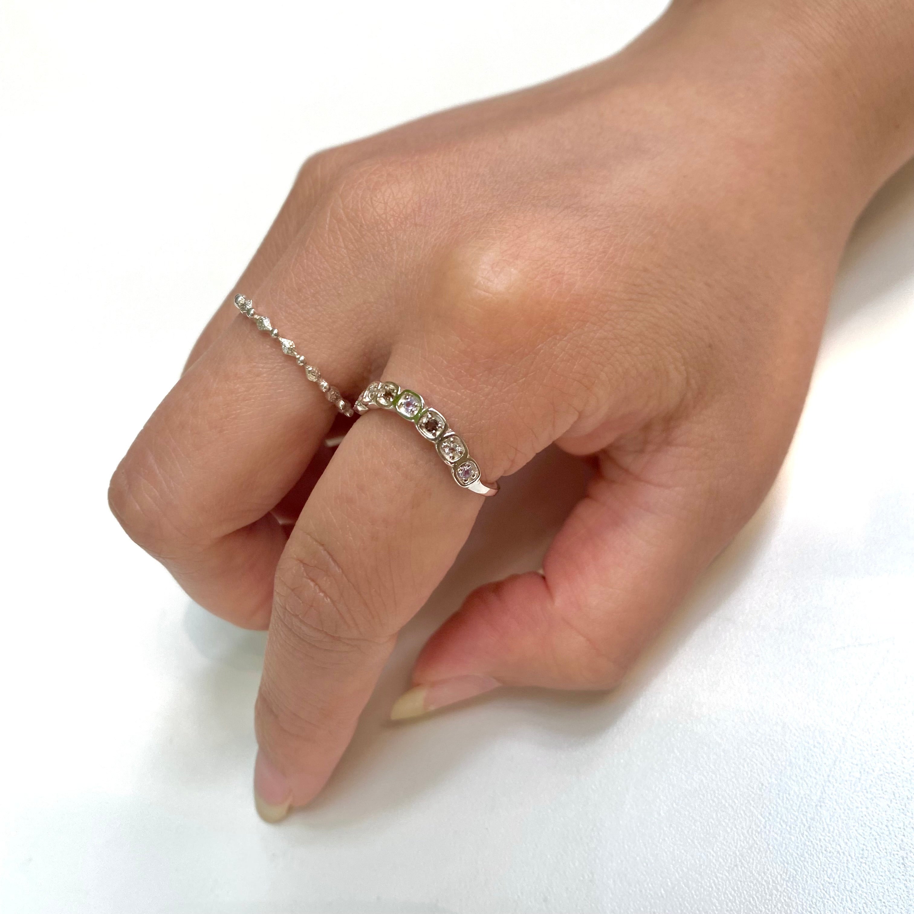 【Bijumam poco】7stone ring – Biju mam