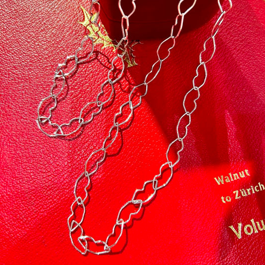 Italian chain necklace〈Lip〉1