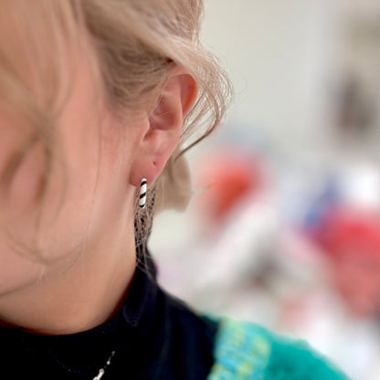 Enamel design pierce