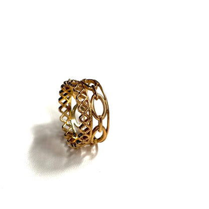 Brass plain ring 26
