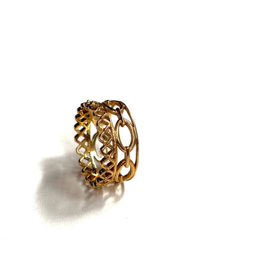Brass plain ring 26