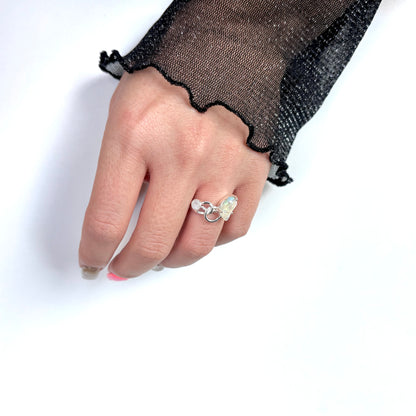 Opal design ring 6