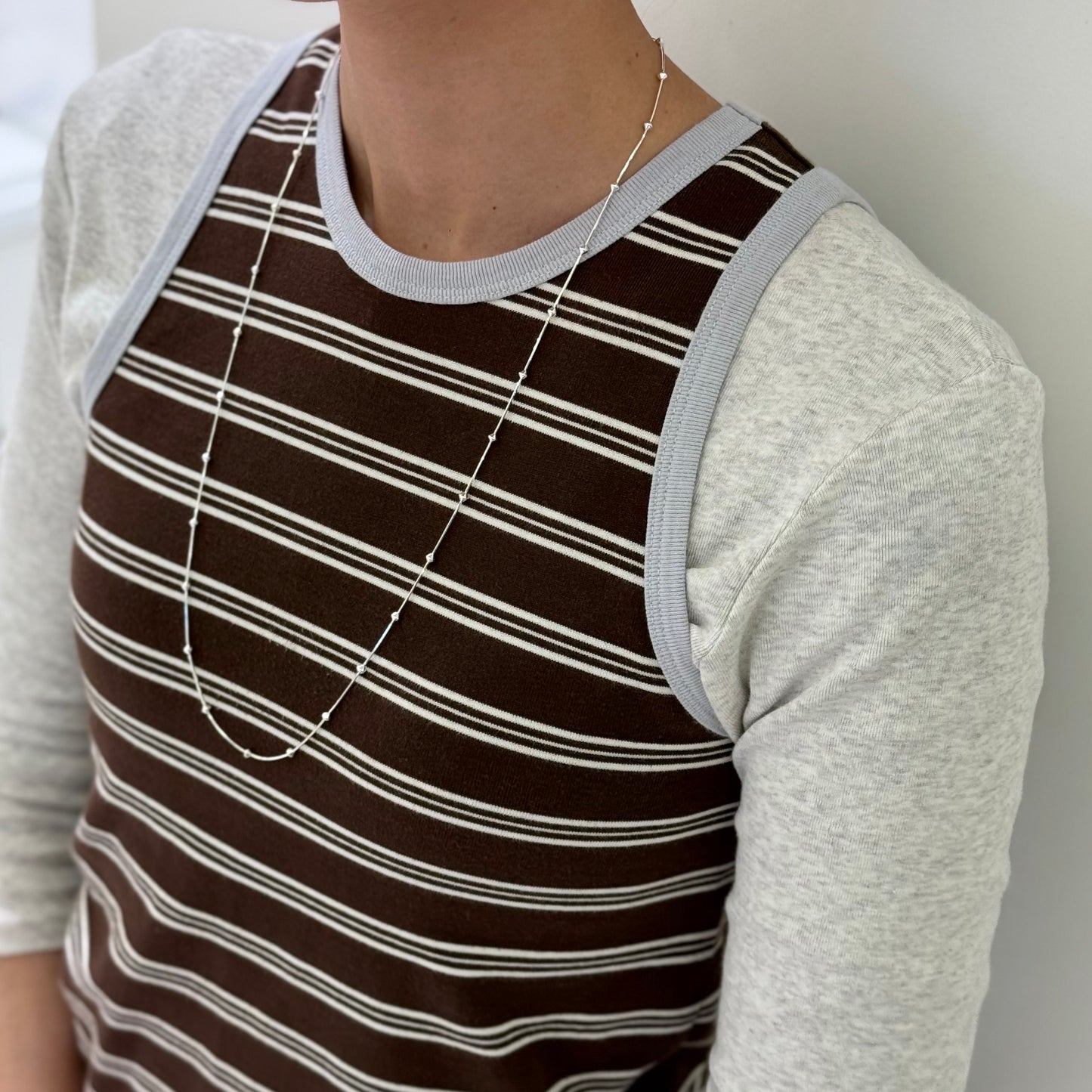 Silver925 chain necklace 19