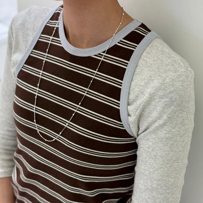 Silver925 chain necklace 19