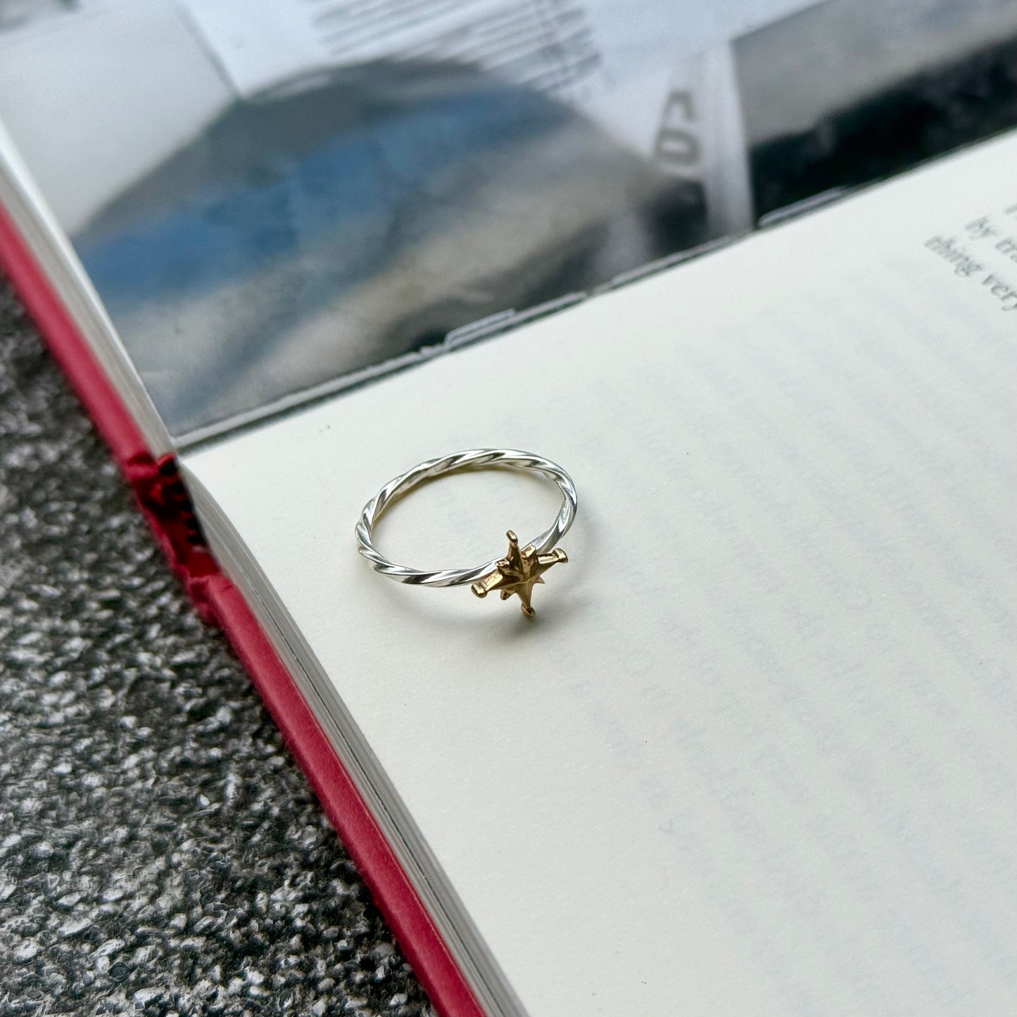 Star plain ring 12
