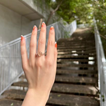 Silver925 1stone ring 1