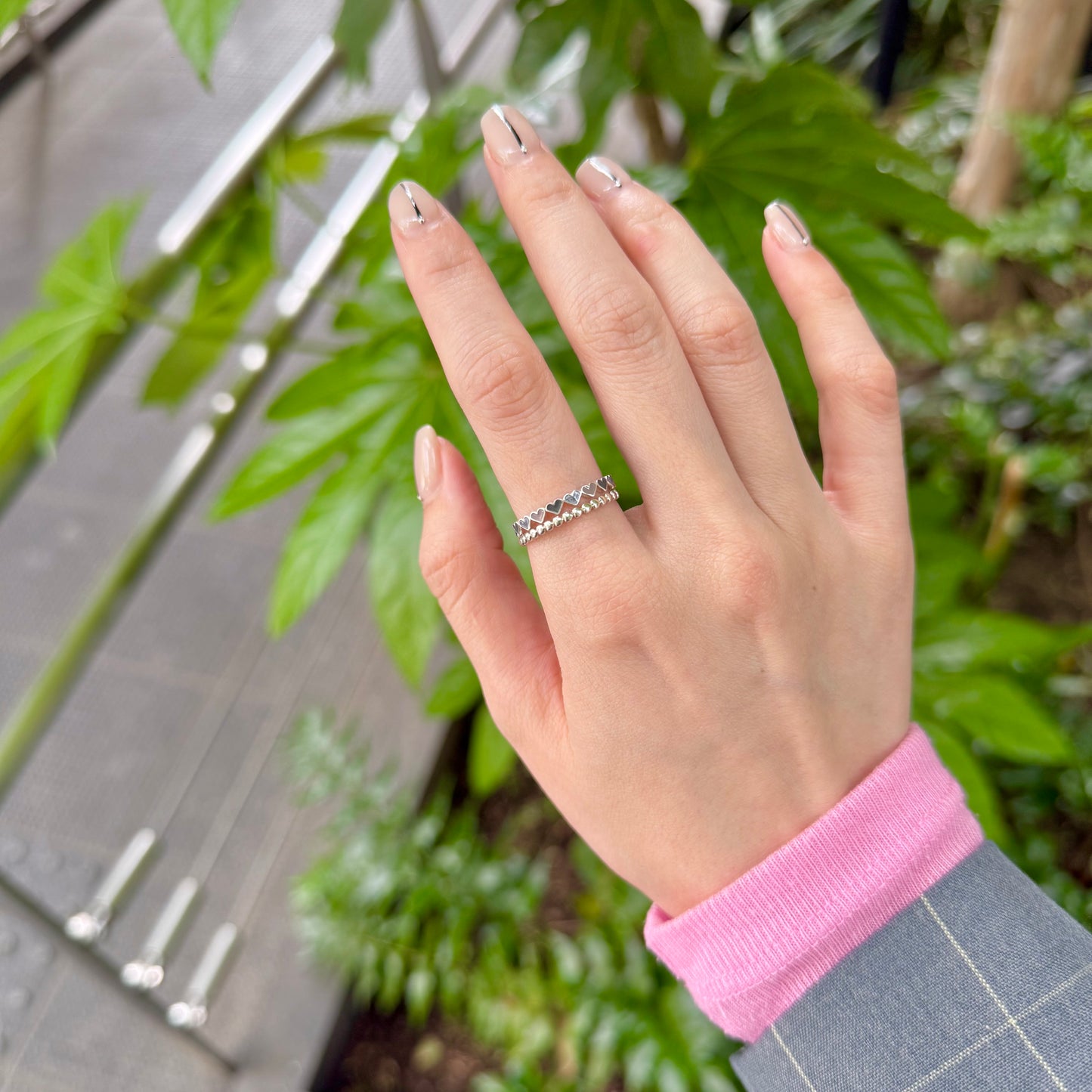 〈大宮限定〉Heart enamel ring
