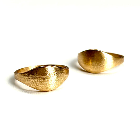 Brass plain ring 14