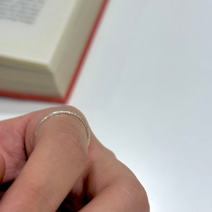 Silver925 plain ring 132