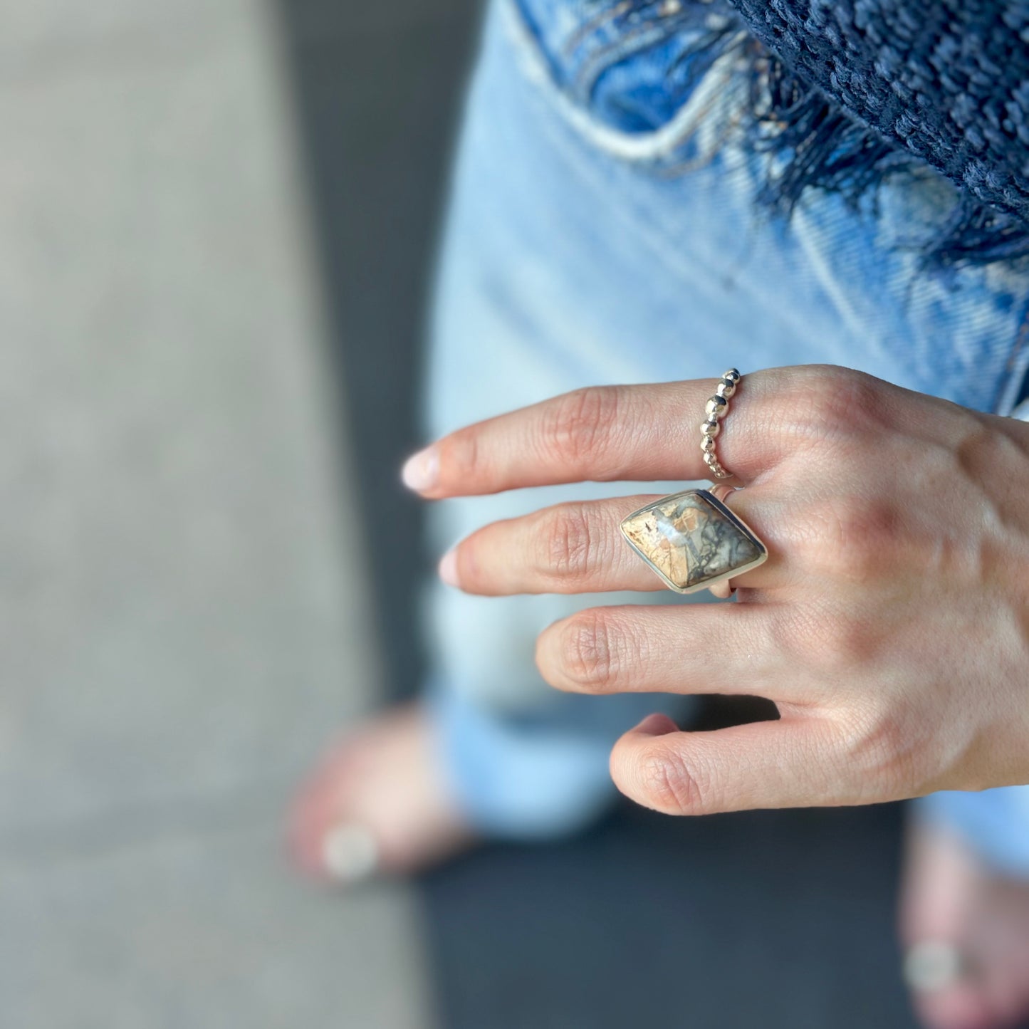 Big stone ring