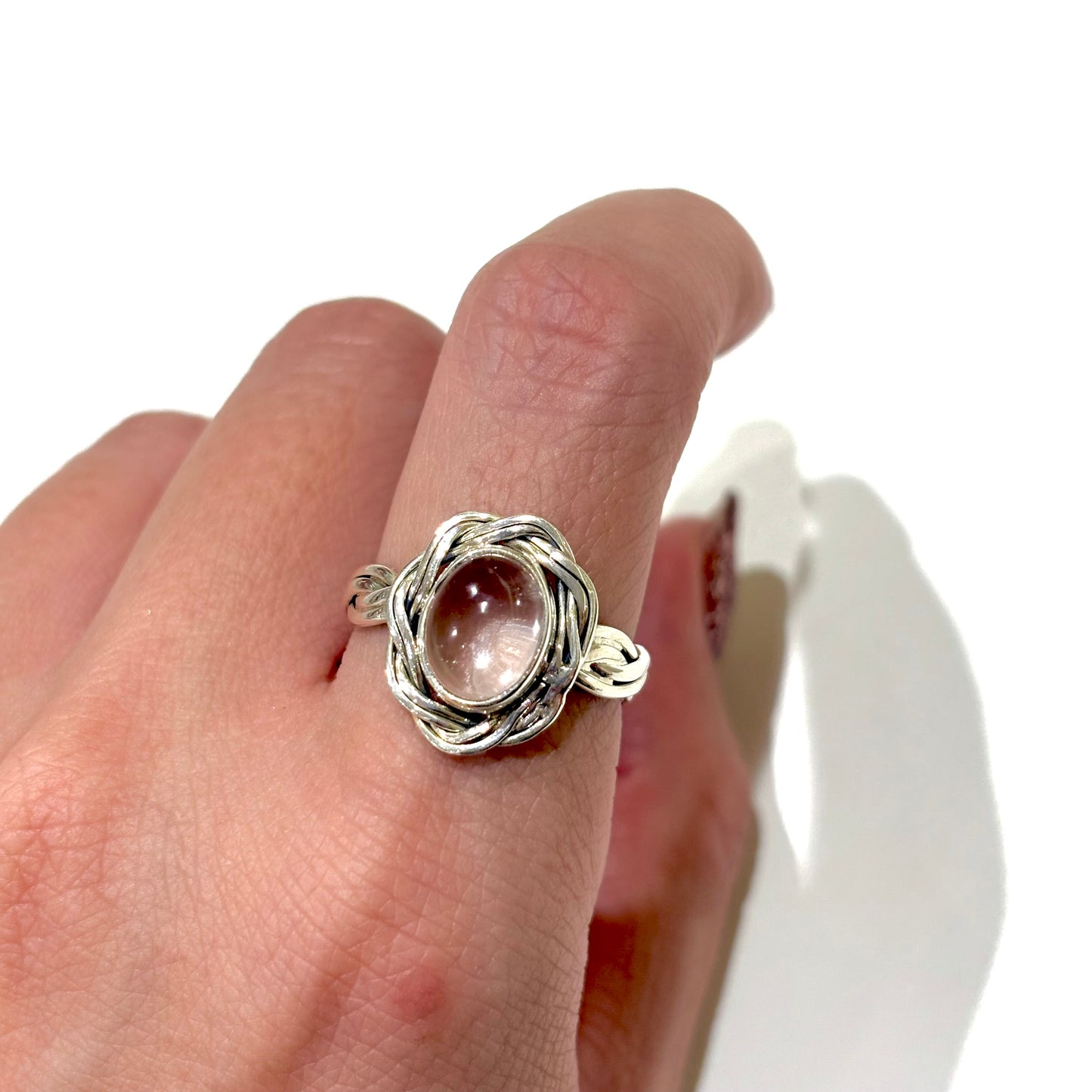 Silver925 design ring 75