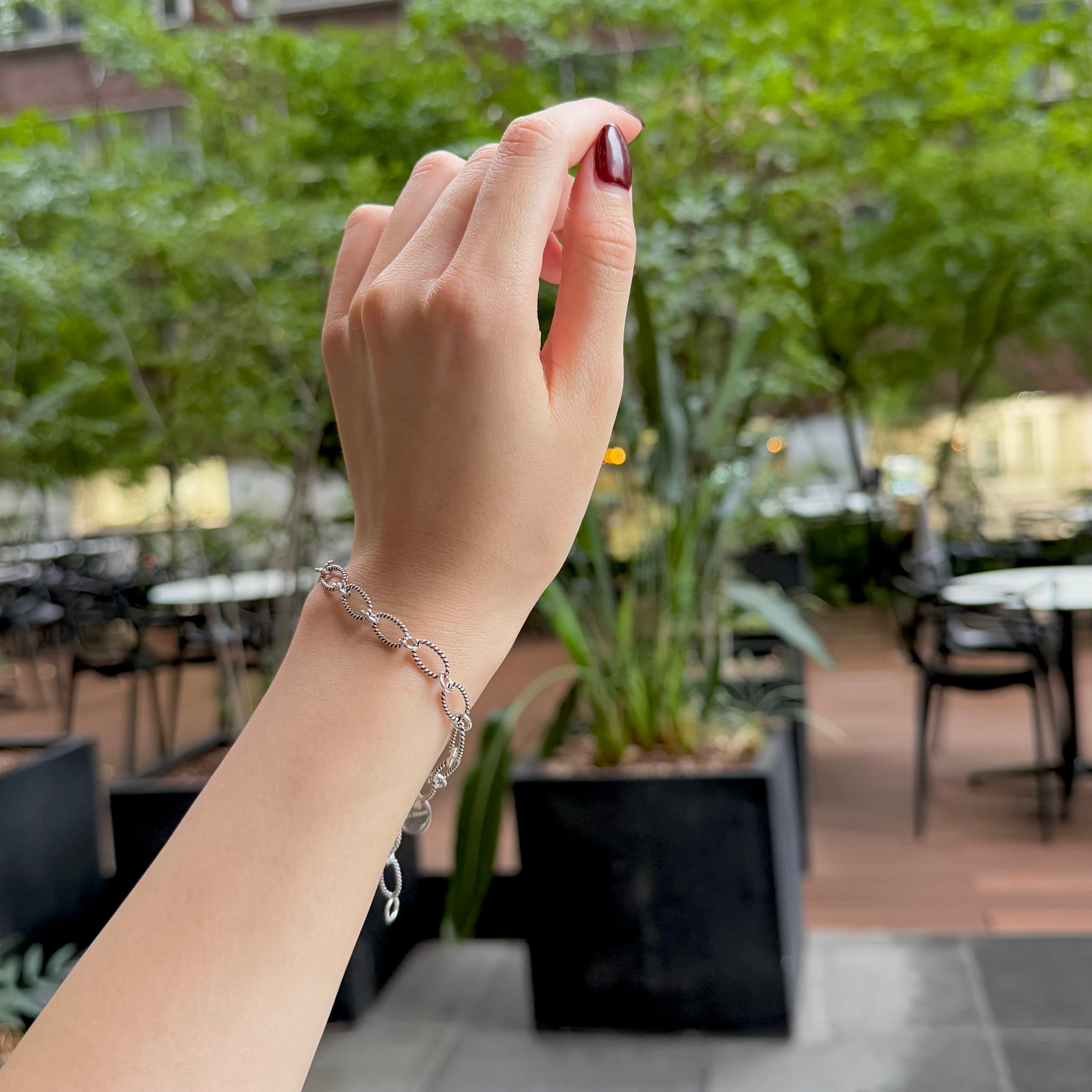 Silver925 chain bracelet 2 – Biju mam