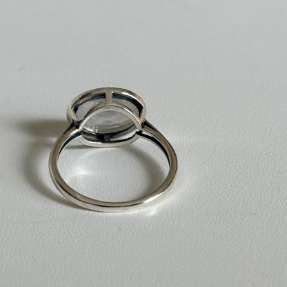 Silver925 1stone ring 8