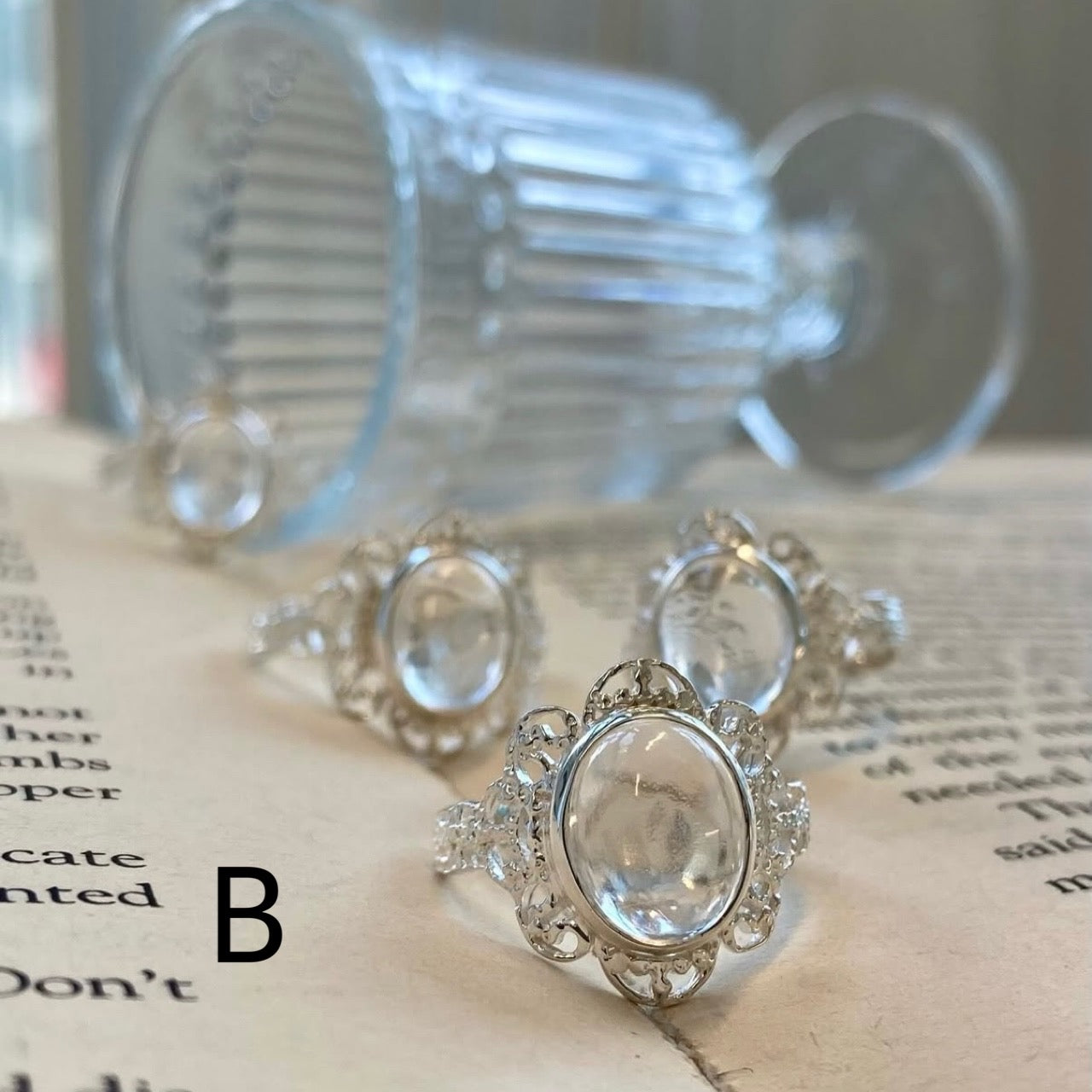 Crystal ring 5