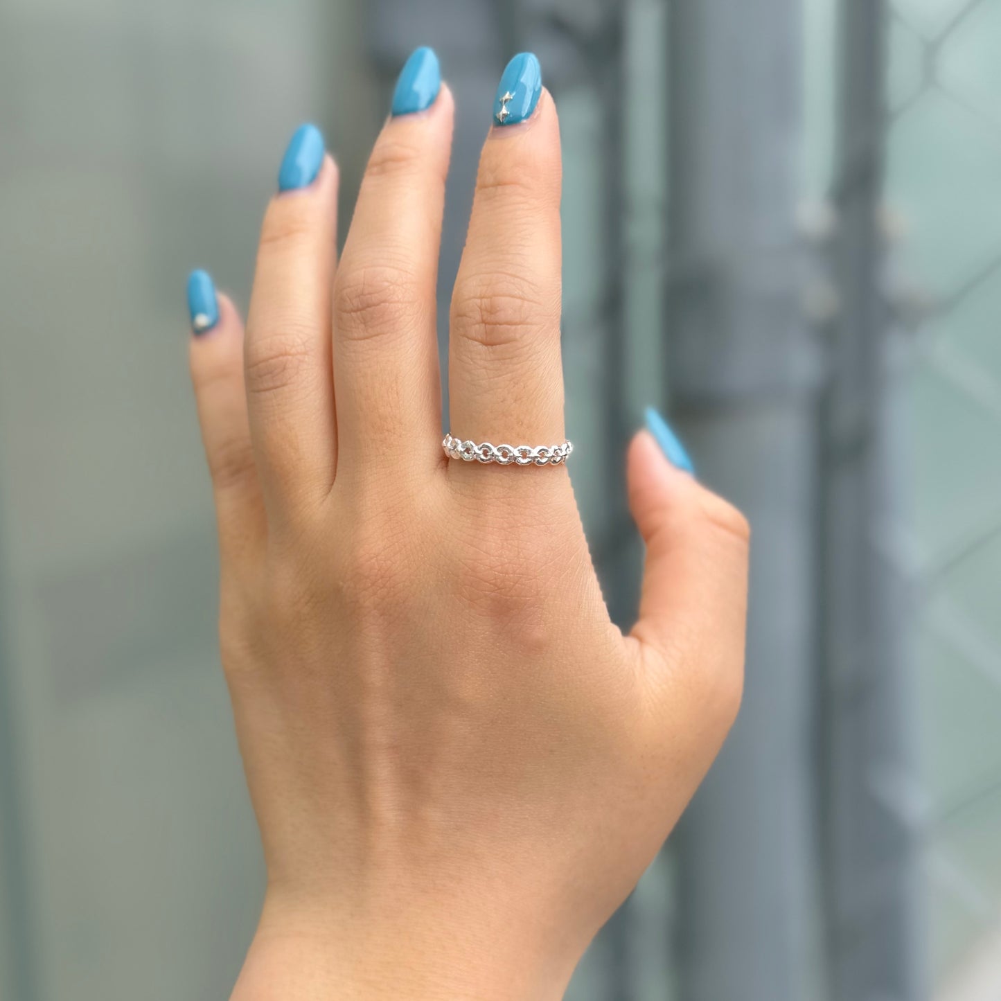 Star plain ring 10