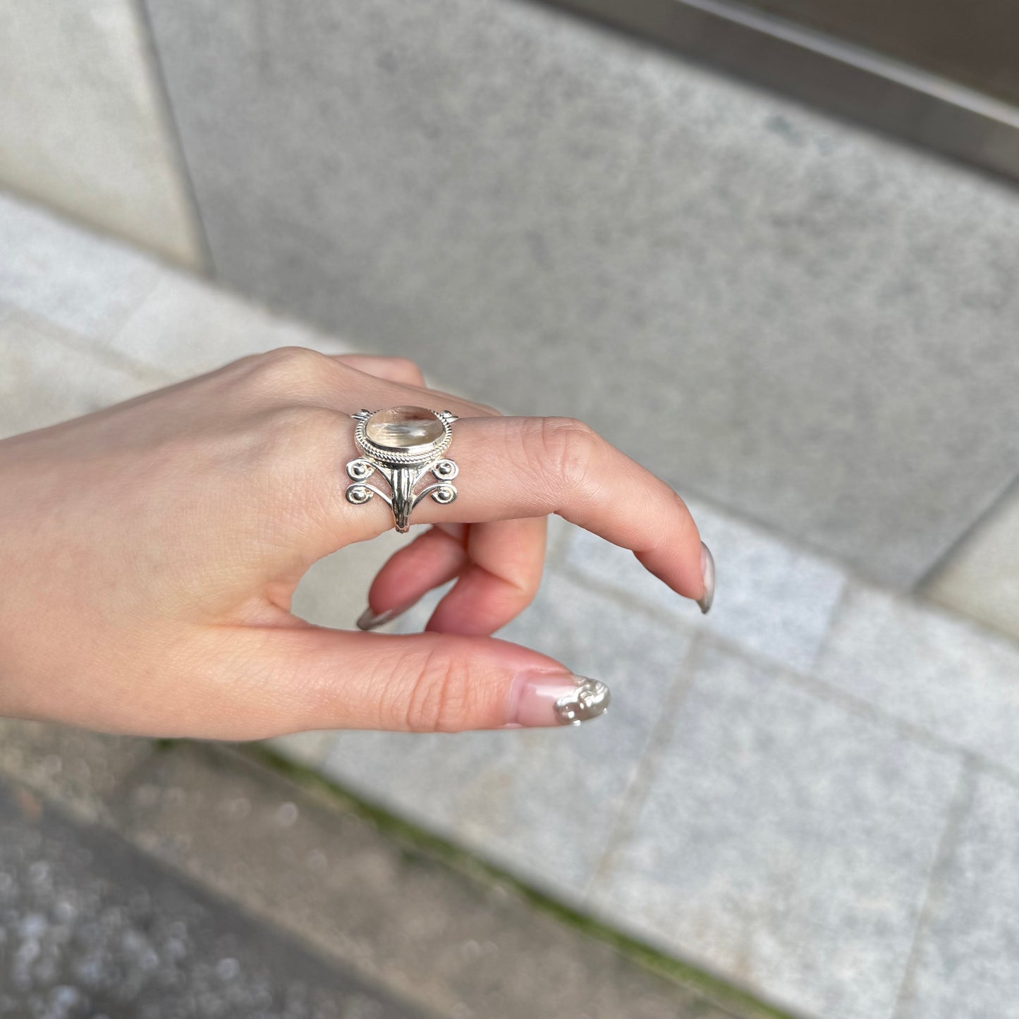 Silver925 design ring 9