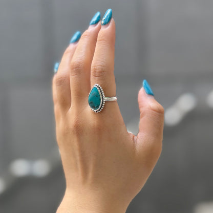 American turquoise ring