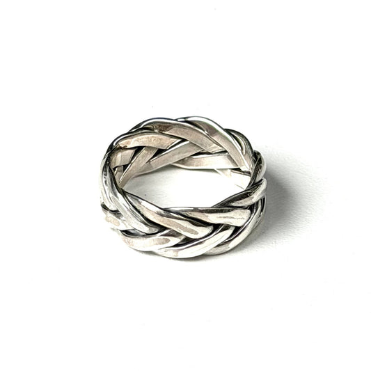 Silver925 plain ring 51