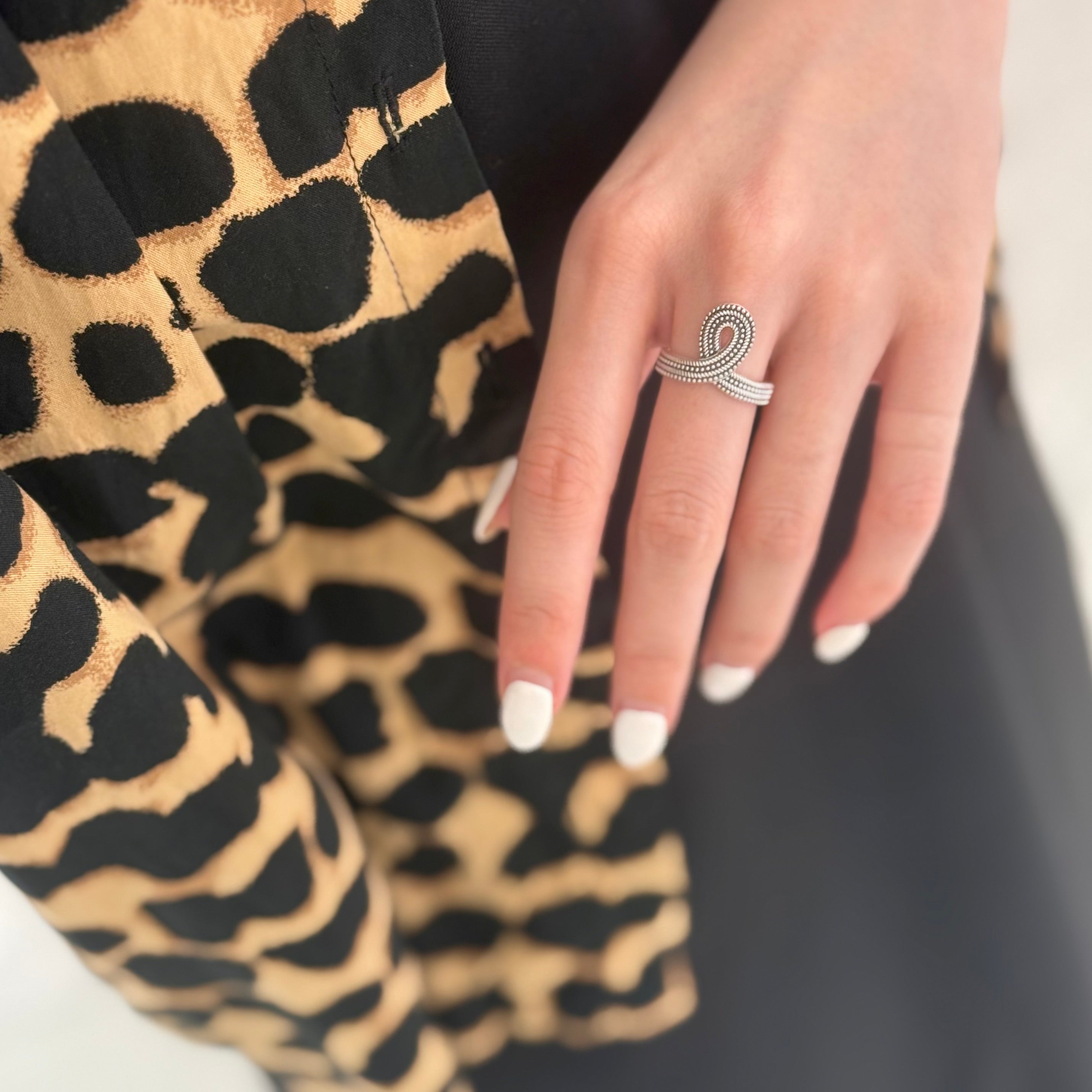 Biju mam poco】Silver925 plain ring 7