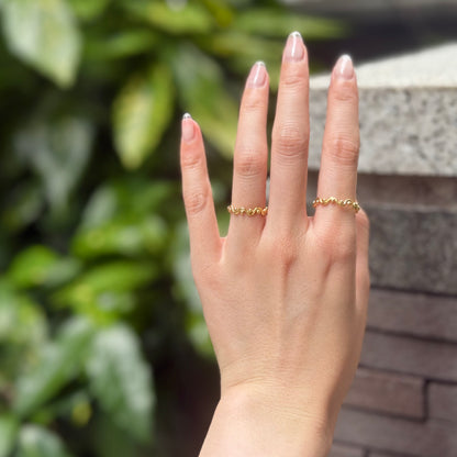 Brass plain ring 19