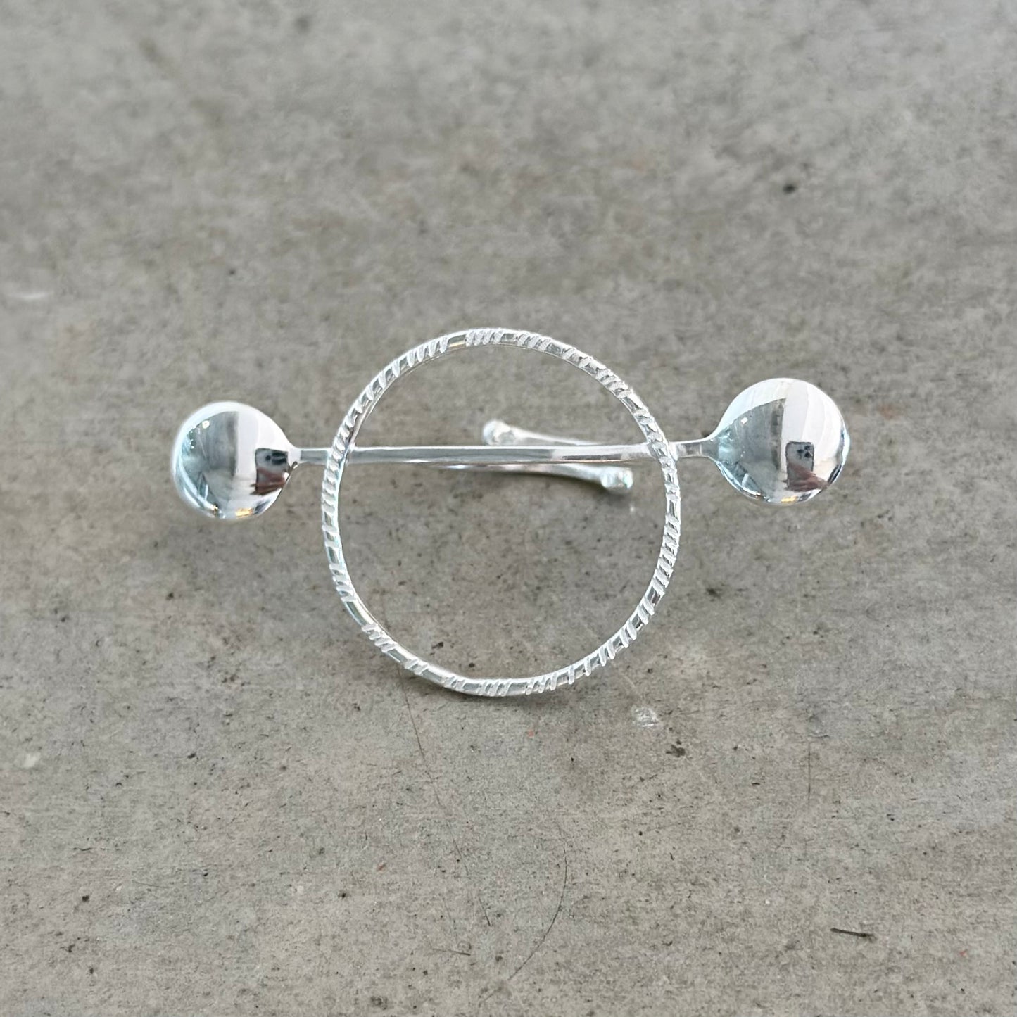 Silver925 plain ring 84