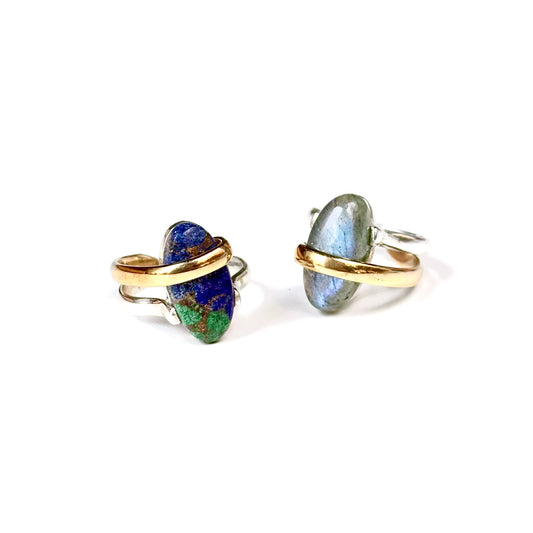 Silver925×Brass design ring 5