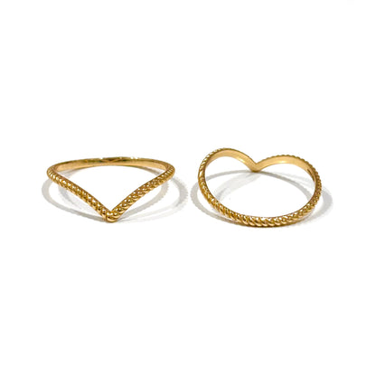 Brass plain ring 46