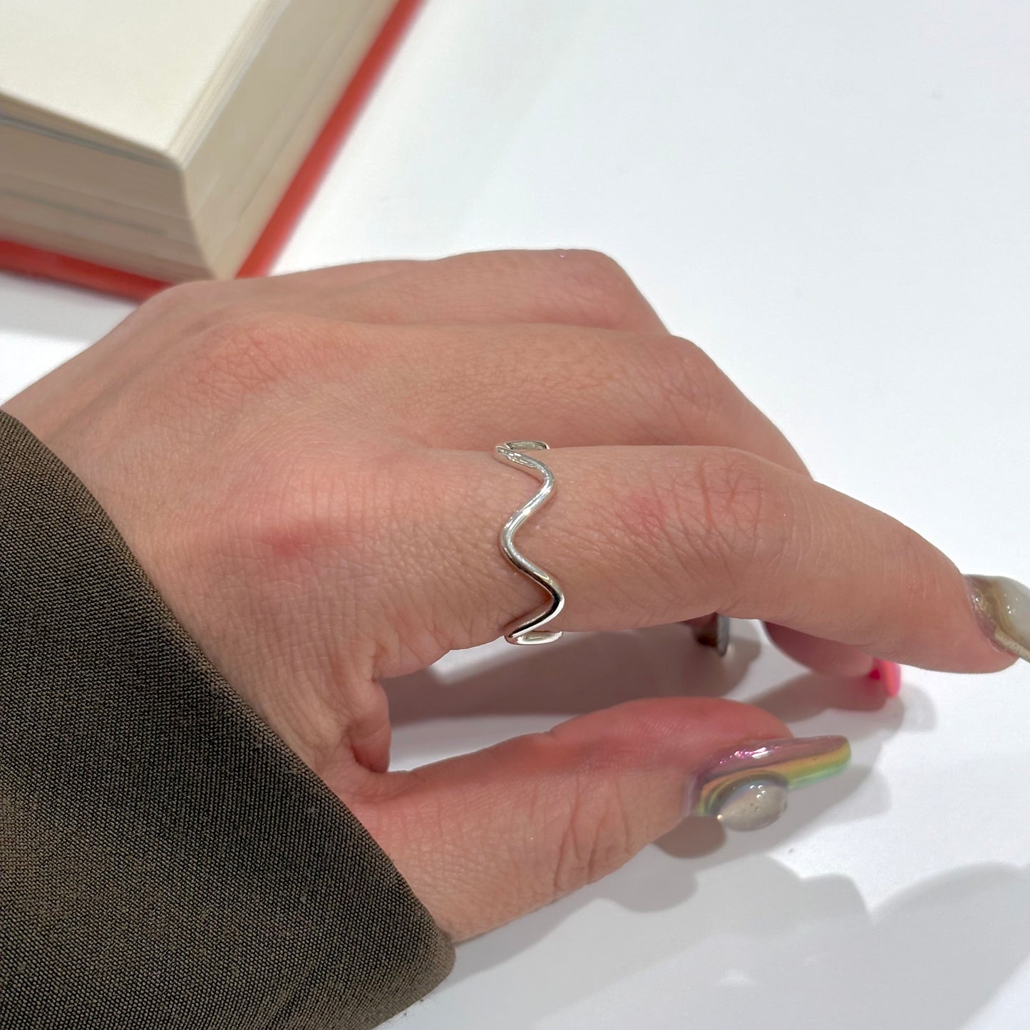 Silver925 plain ring 133