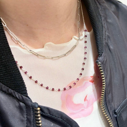Stone necklace