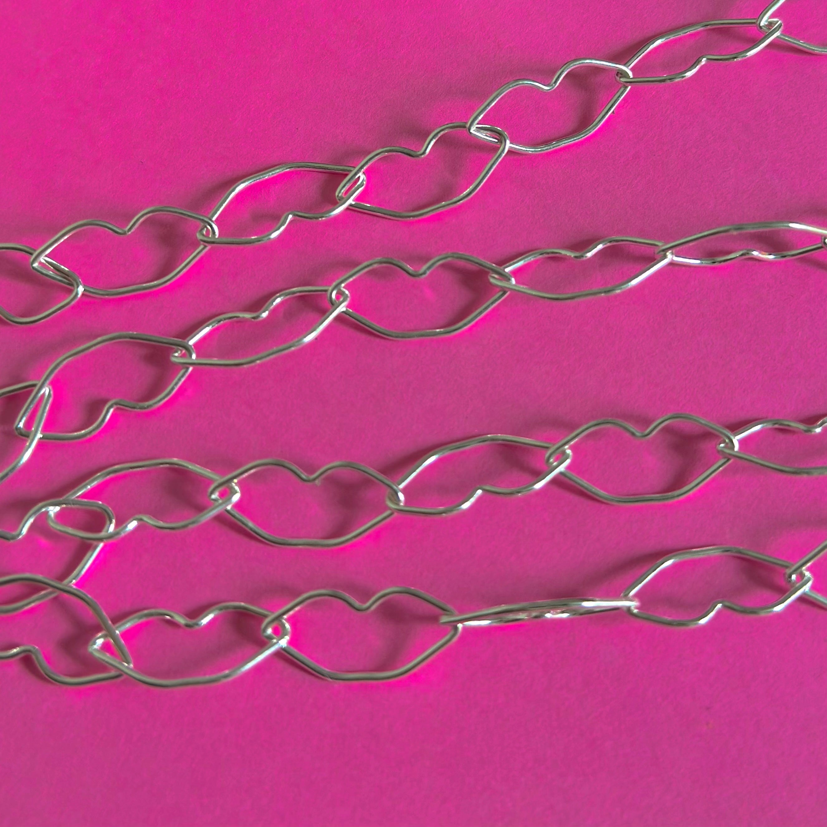 Italian chain necklace〈Lip〉2 – Biju mam