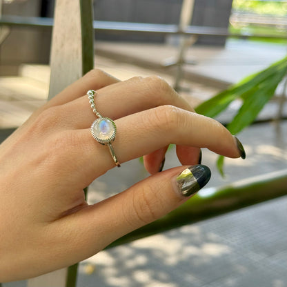 Silver925 1stone ring 8