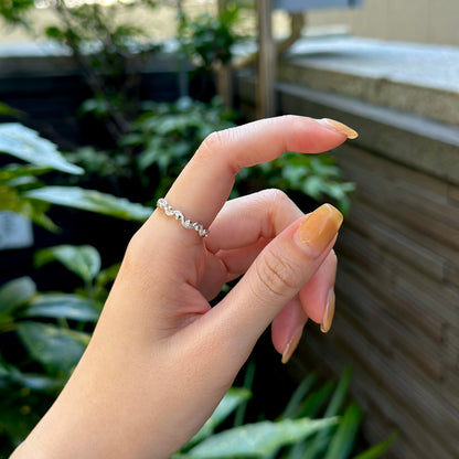 Silver925 plain ring 64